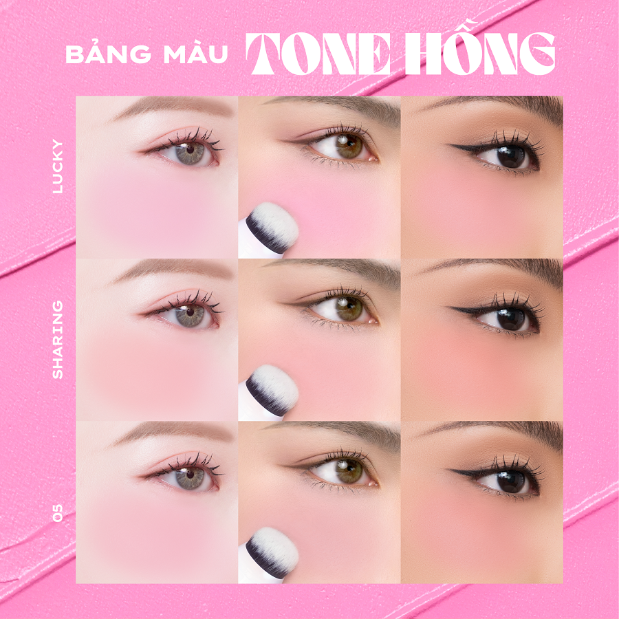 Mô tả Má kem mịn lì thuần chay Lemonade Perfect Couple Blush 8,5g - 4