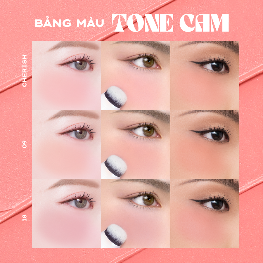 Mô tả Má kem mịn lì thuần chay Lemonade Perfect Couple Blush 8,5g - 5