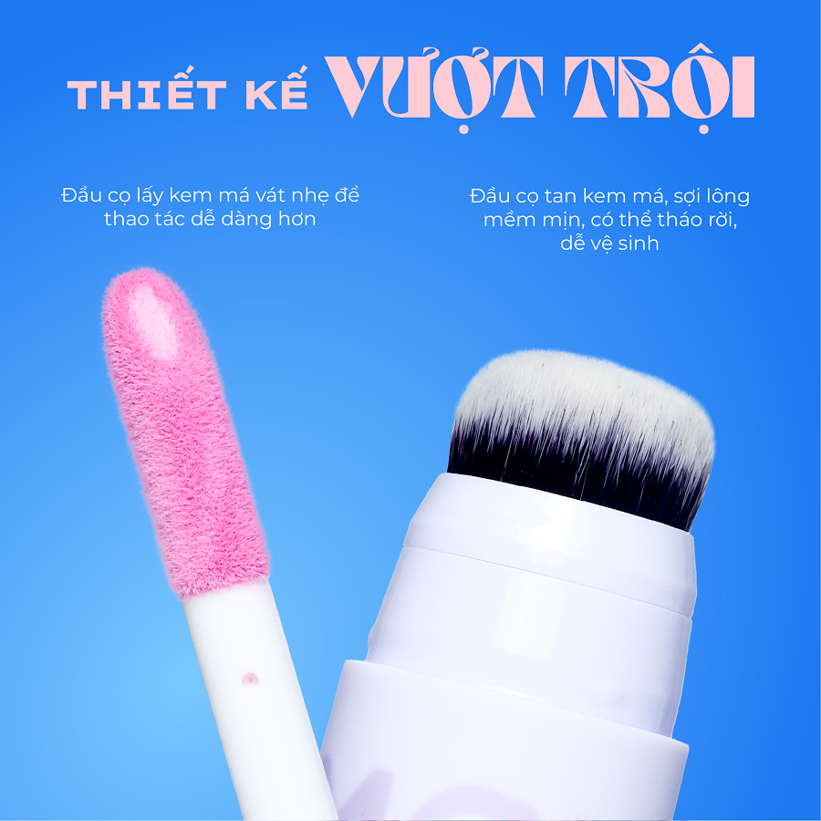 Mô tả Má kem mịn lì thuần chay Lemonade Perfect Couple Blush 8,5g - 11
