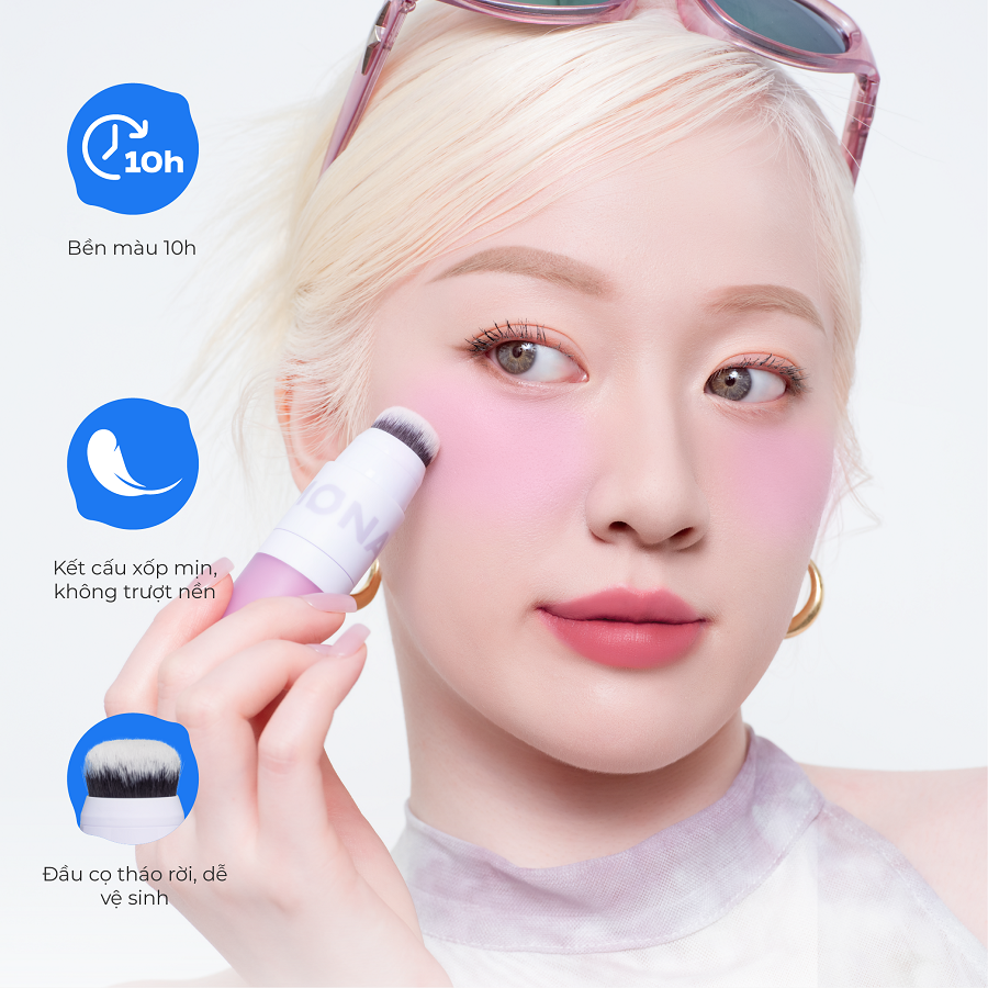 Mô tả Má kem mịn lì thuần chay Lemonade Perfect Couple Blush 8,5g - 12