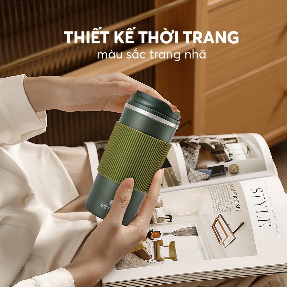 Mô tả Cốc giữ nhiệt inox 304 Elmich EL8345 dung tích 480ML - 3