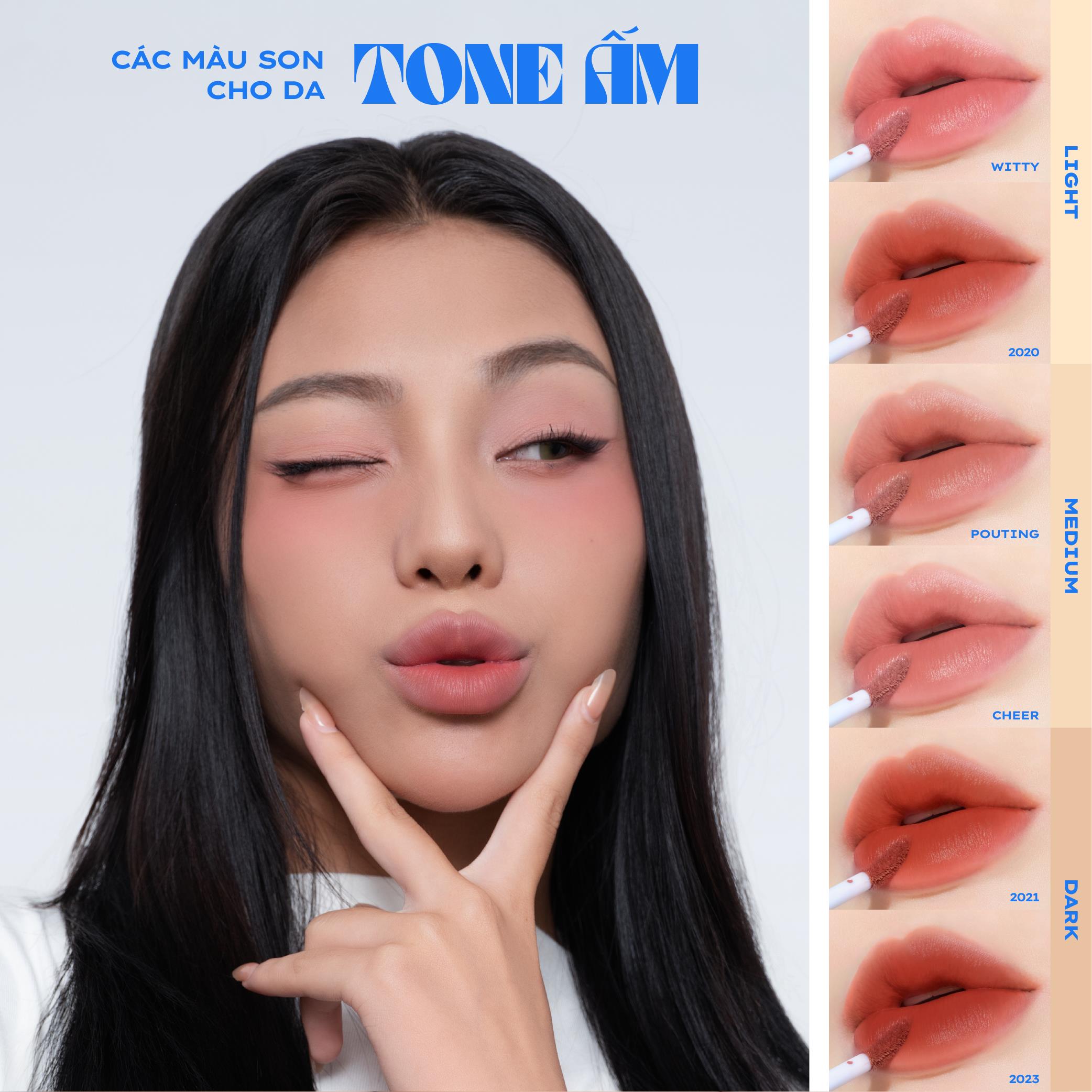 Mô tả Son kem mịn lì thuần chay LEMONADE Perfect Couple Lip 3.5g - 10