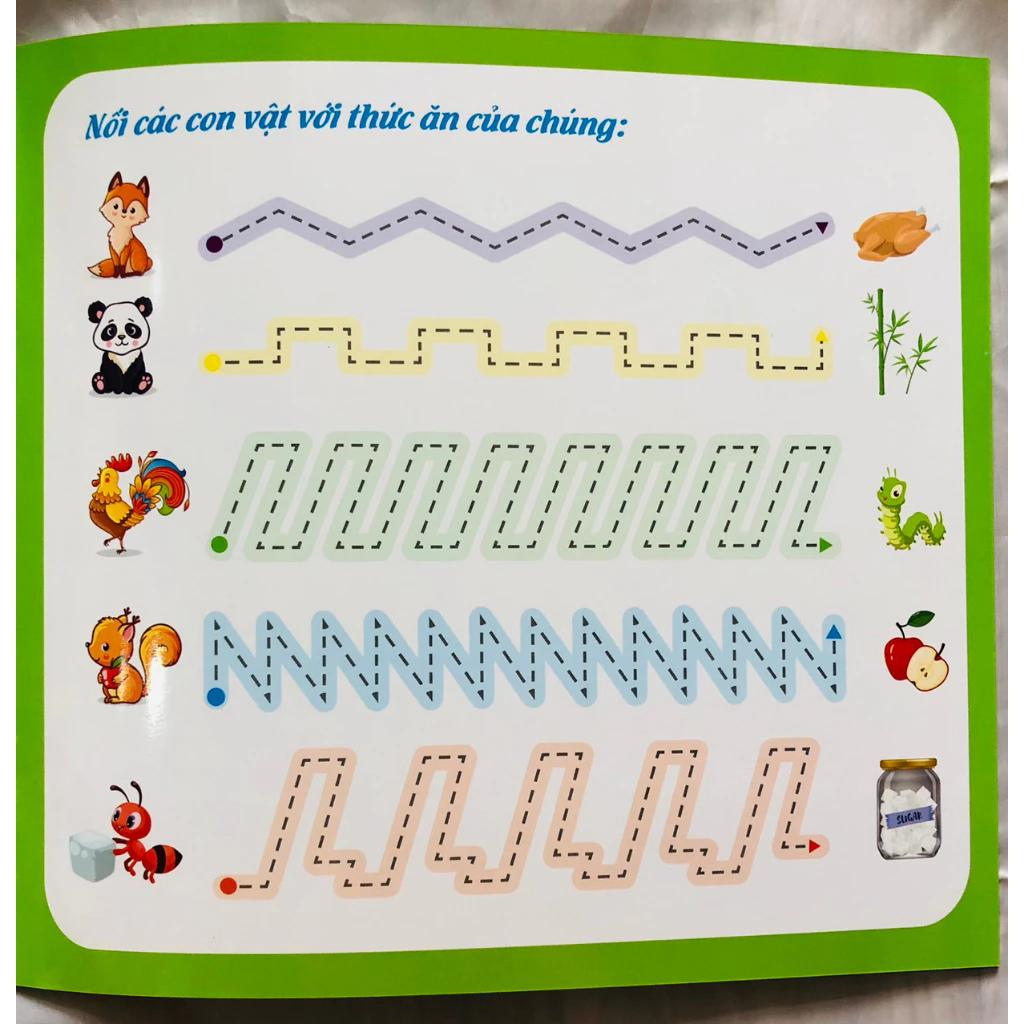 Mô tả Sách - Tự Xóa Thông Minh - Bộ 4 Cuốn - Bé Học Chữ Số, Chữ Cái, Nét Bút Đầu Tiên, Hình Khối Và Màu Sắc (Tặng Kèm 2 Bút) - 5