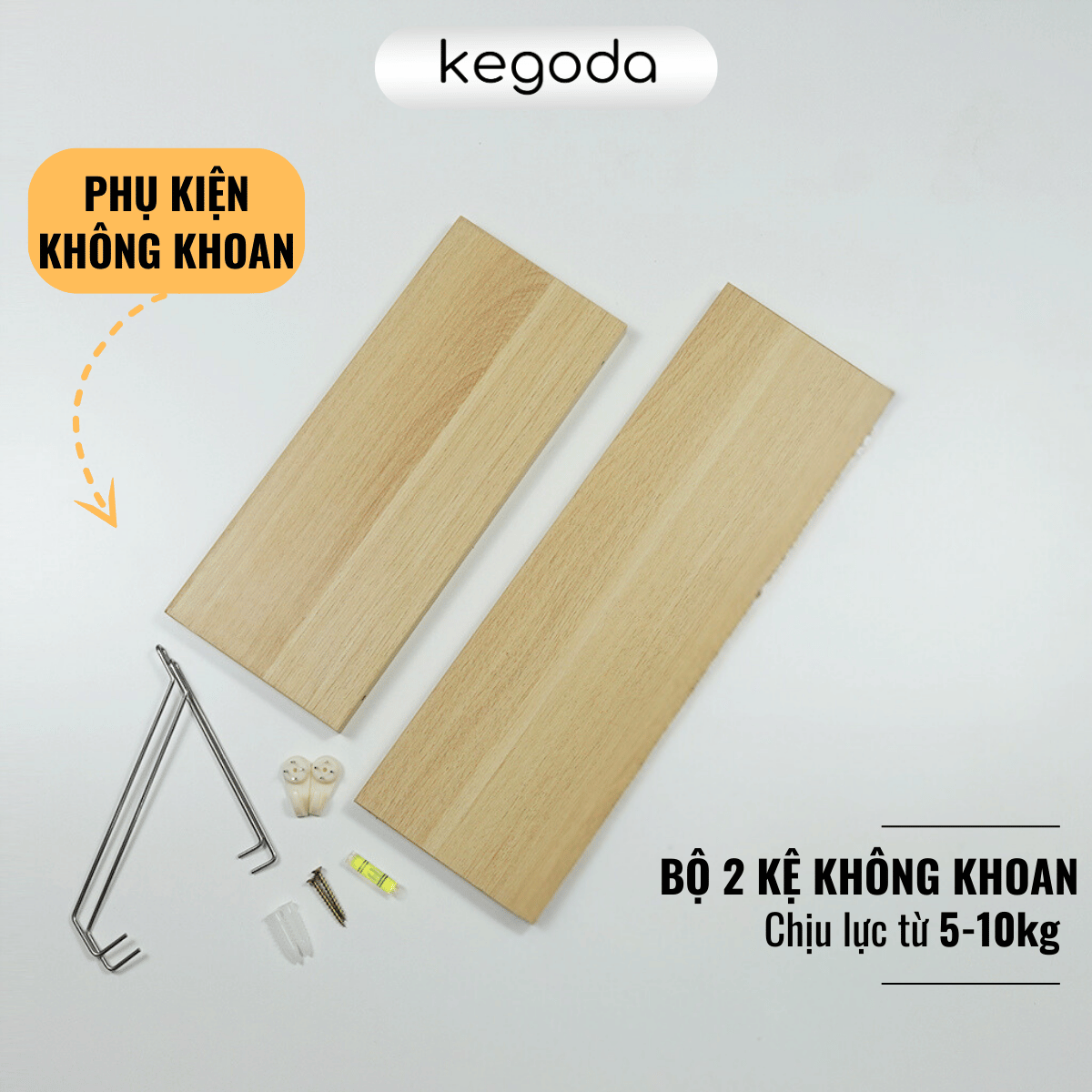 Kệ gỗ trang trí KEGODA KT55