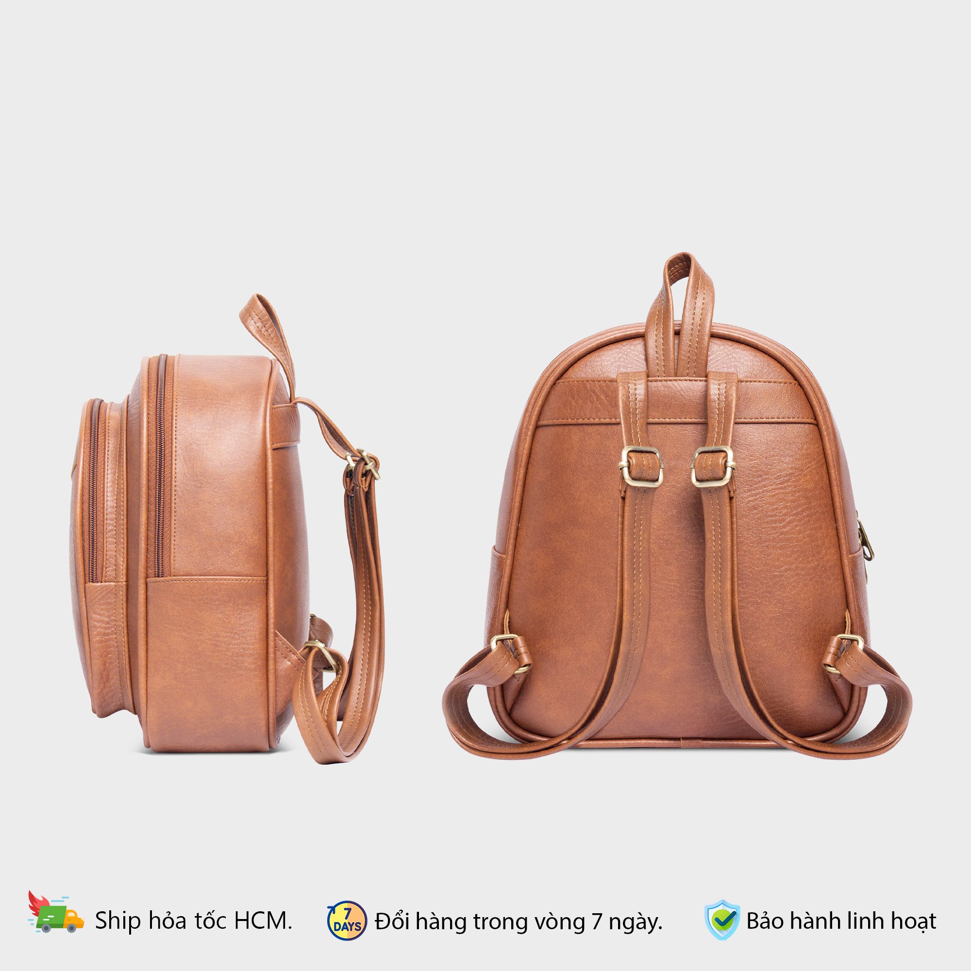 Mô tả Balo da dáng trung thời trang nữ FBA6 FADODA - 4