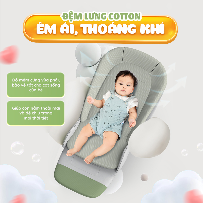 Mô tả Xe đẩy gấp gọn Chilux M07 - Xoay 2 chiều giỏ nằm tiện lợi, gấp gọn nhanh chóng - 4