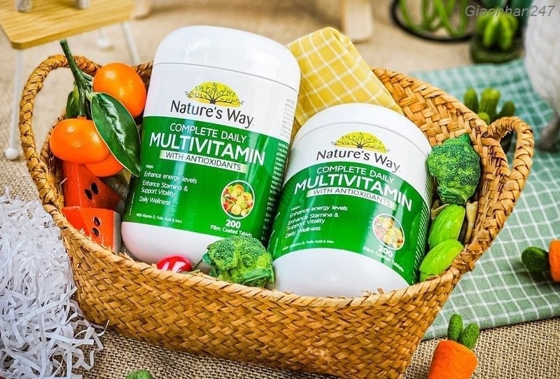 Mô tả Vitamin tổng hợp Úc nature’s way complete daily multivitamin - 200 Viên Healthy Care - 4