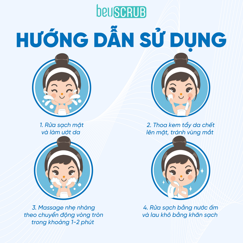 Mô tả Combo 2 tẩy tế bào chết mặt Beuscrub trà xanh, tẩy da chết mặt ,thấm hút dầu thừa , làm sạch da, dưỡng ẩm, dưỡng sáng da - 3