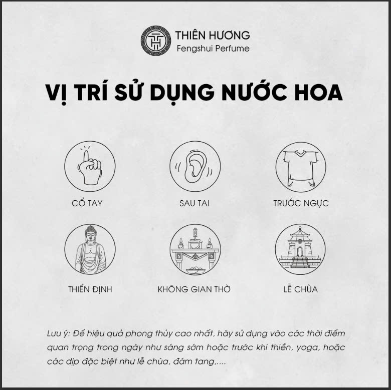 Mô tả Nước hoa tinh dầu trầm hương Thiên Hương - Kết hợp phong thủy ngũ hành, thu hút may mắn tài lộc - 3