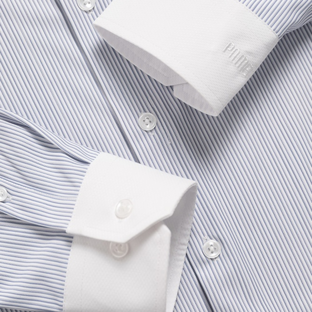 Mô tả Áo sơ mi kẻ nam Phan Nguyễn, chất liệu cao cấp, mềm mại, form slim fit tôn dáng SMD.1399 - 4