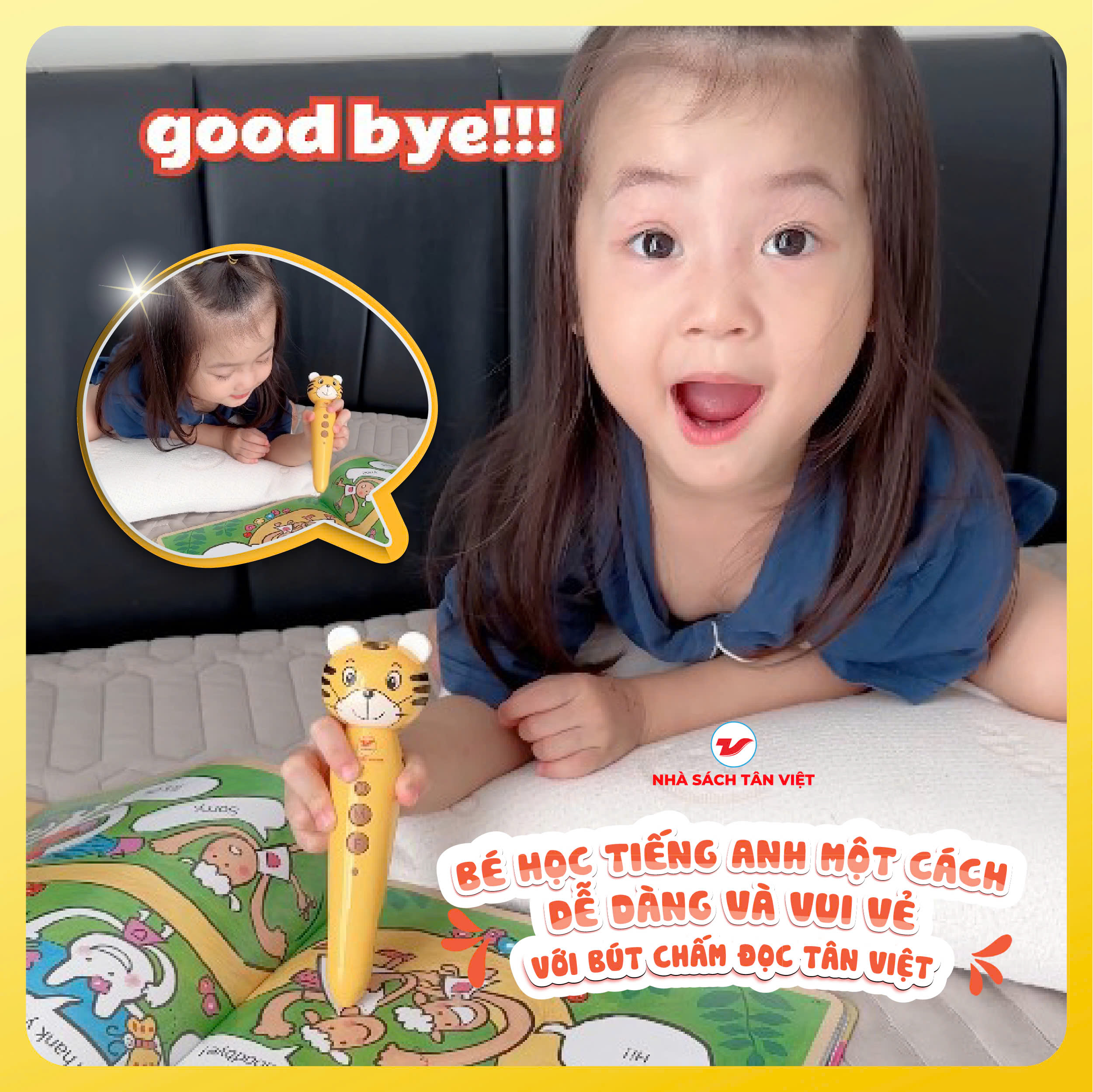 Mô tả Bút chấm đọc - Học tiếng Anh Tân Việt - Bộ sách học tiếng Anh cho trẻ - Tân Việt Books - 5