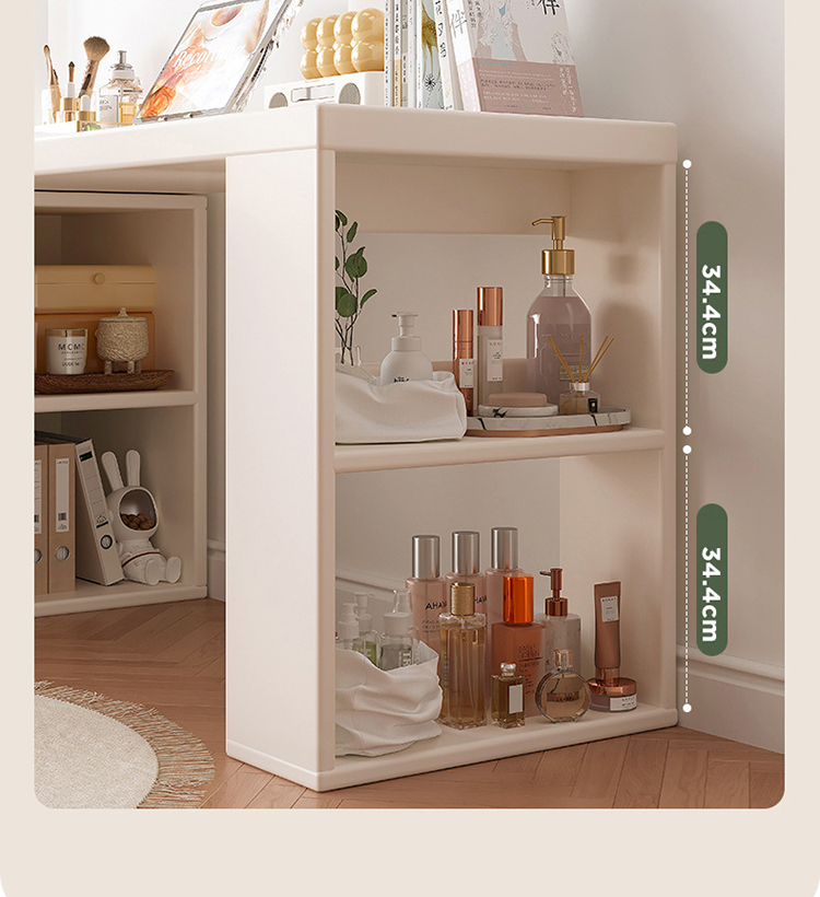 Mô tả Bàn làm việc kèm giá sách, bàn làm việc chữ L gỗ MDF phủ melamin thương hiệu IGA - GP368 - 12