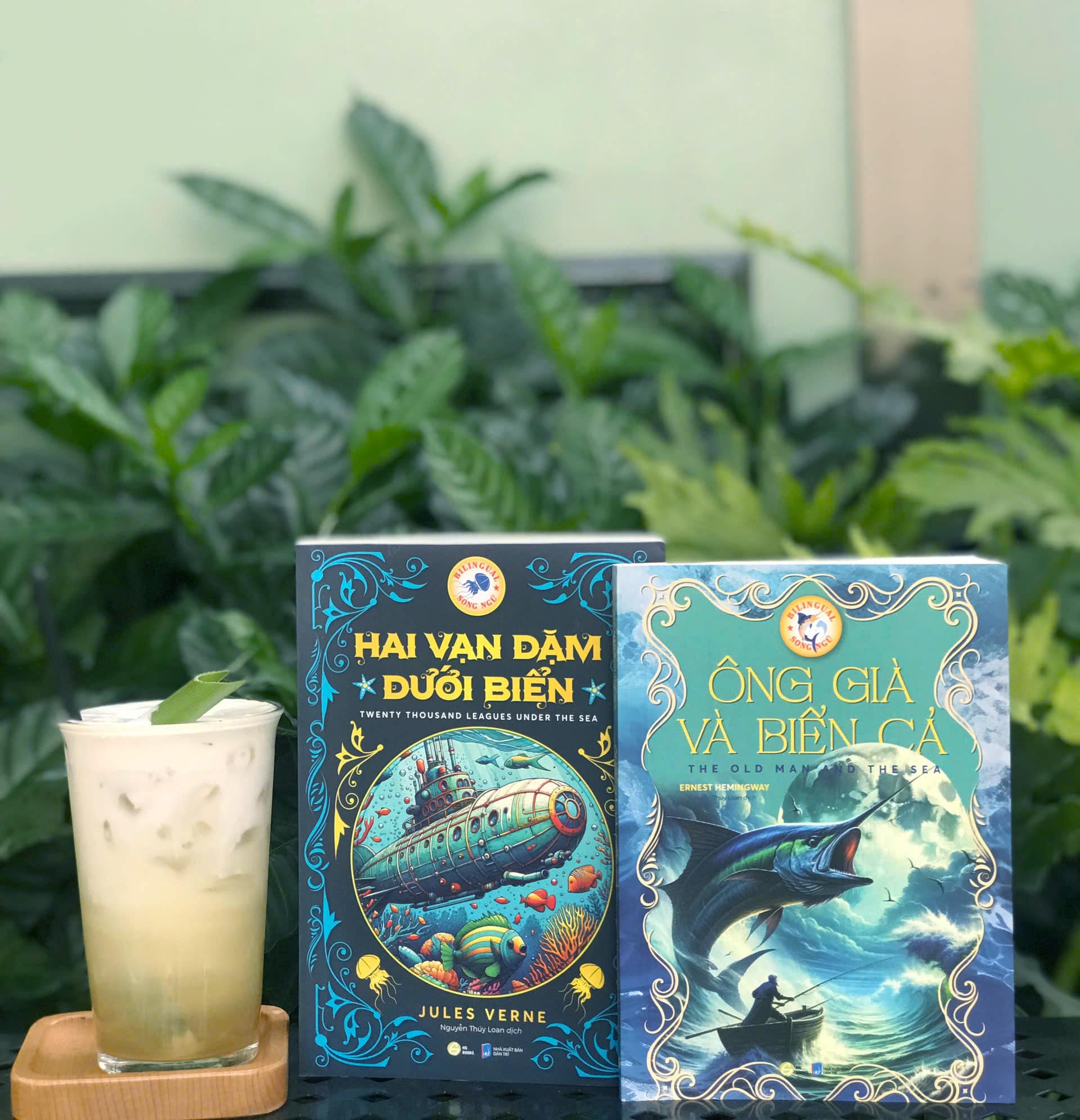 Mô tả Hai vạn dặm dưới biển - Sách song ngữ kinh điển, tặng kèm file nghe & note từ vựng - HG Books - 4