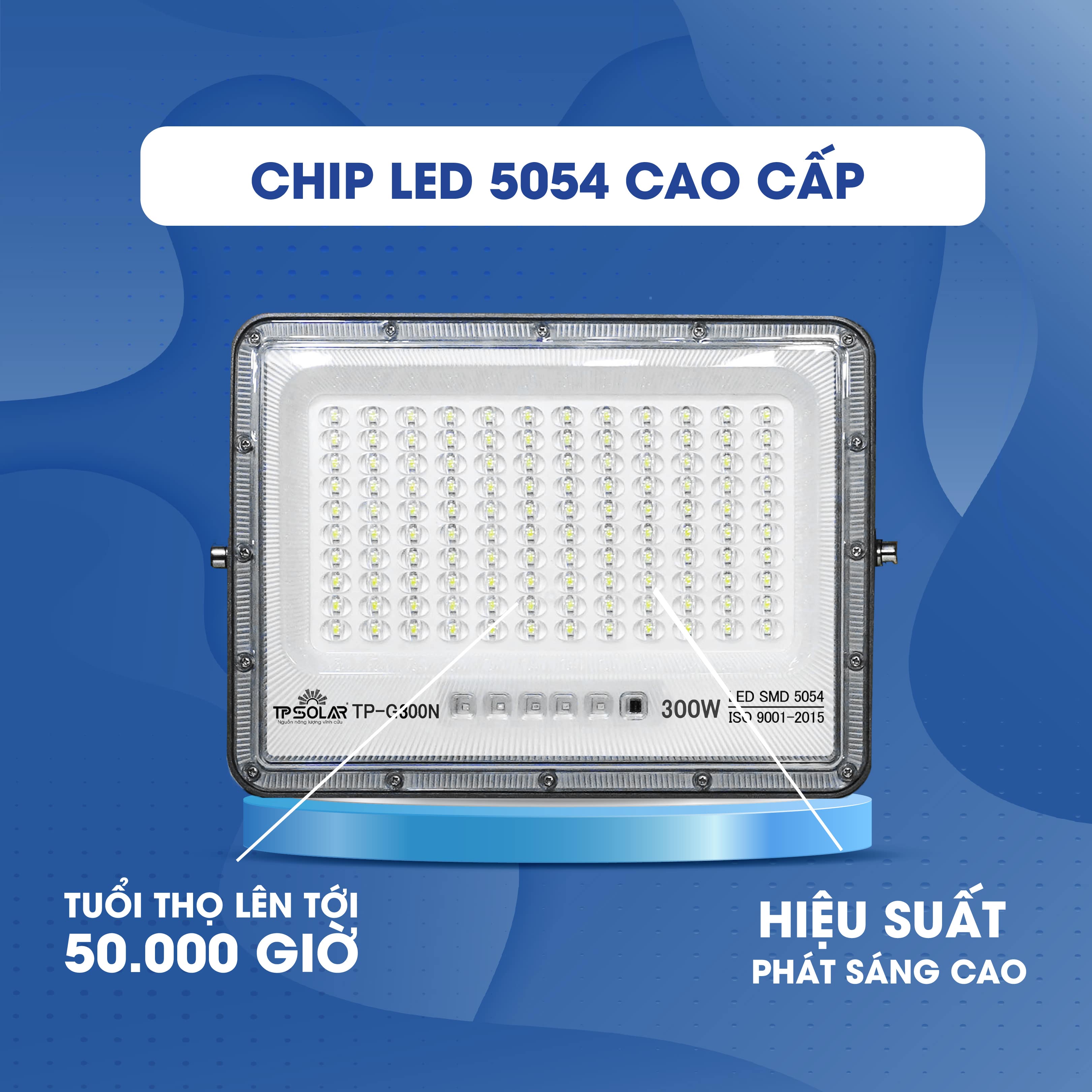 Pin Đèn Pha LED TP SOLAR