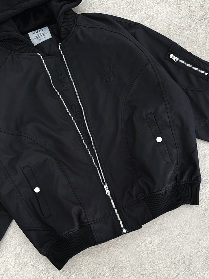 Áo Khoác Bomber FUAS™ Bomber Overlock Jacket Shopee Việt Nam