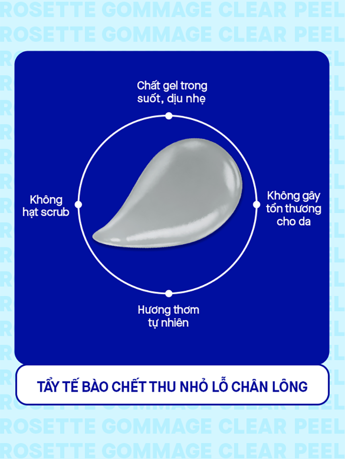 Cách dùng Rosette Gommage