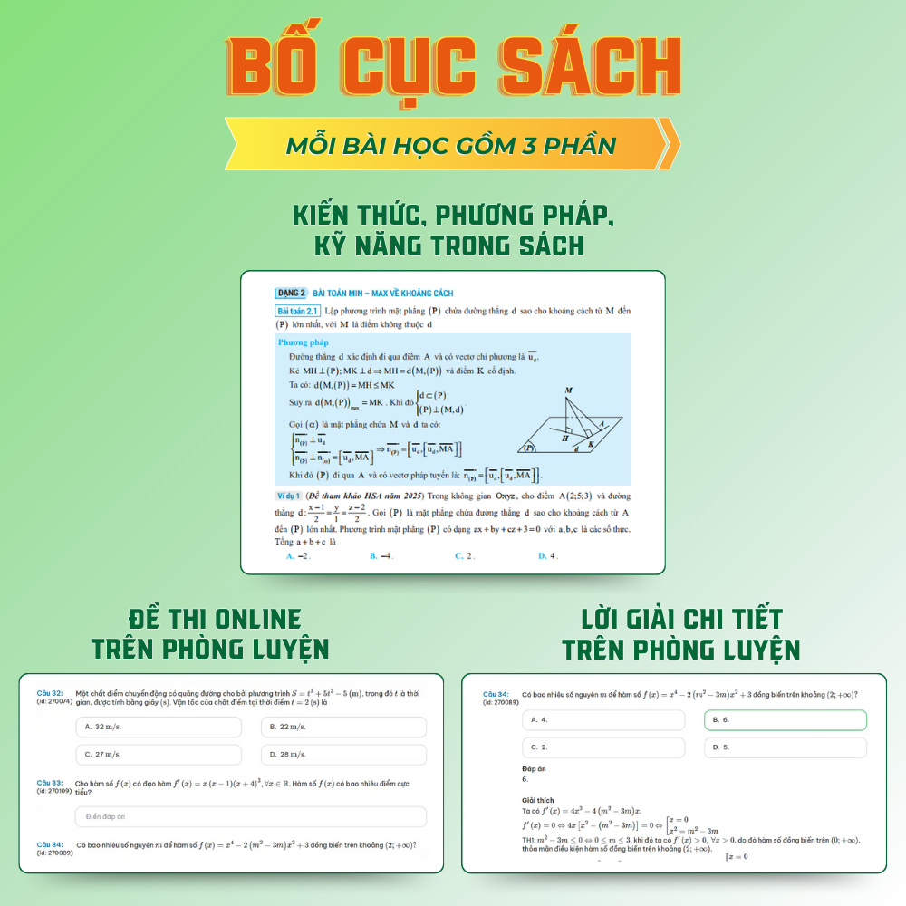Mô tả Sách Tổng ôn cấp tốc luyện thi Đánh giá năng lực - ĐHQG HN - HOCMAI - 7