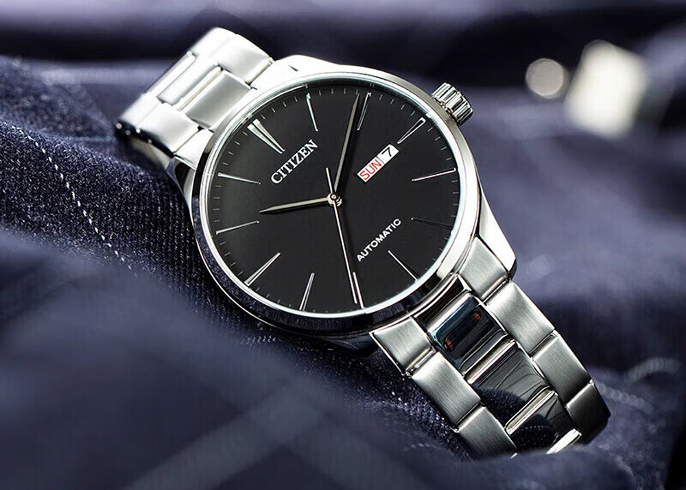 Mô tả Đồng Hồ Nam Citizen Automatic Dây Thép Không Gỉ NH8350-83E - Mặt Đen (40mm) - 2