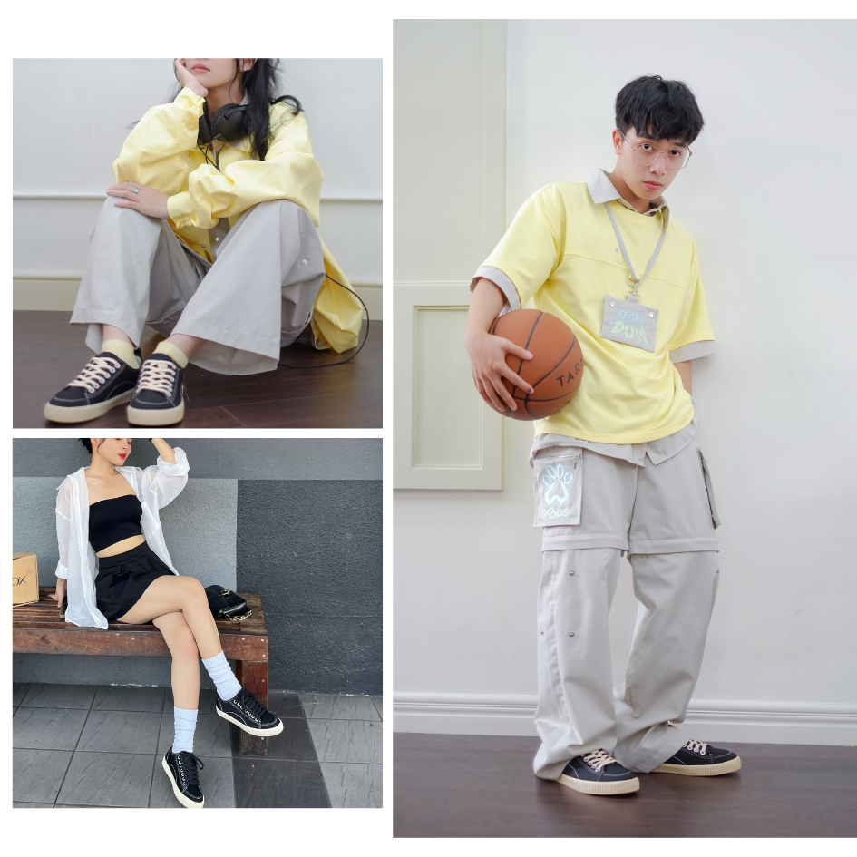 Giày Sneaker Dincox D27 Black