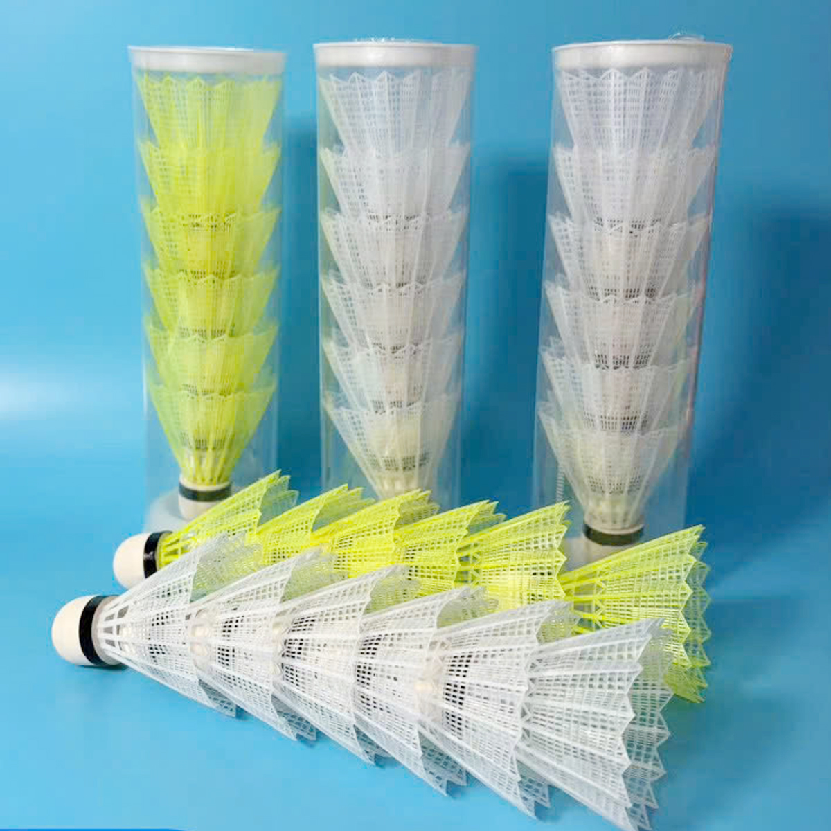 Mô tả Combo 3 - 6 Quả Cầu Lông Nhựa Tập Luyện Đánh Trong Nhà Và Ngoài Trời Bền Và Ổn Định Chính Hãng Amalife - 4