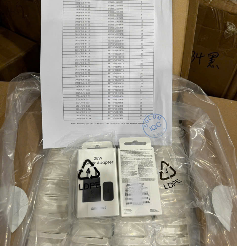 Cốc sạc / Bộ sạc 25W T2510 cho các dòng SamSung kèm cáp C to C sạc siêu ...