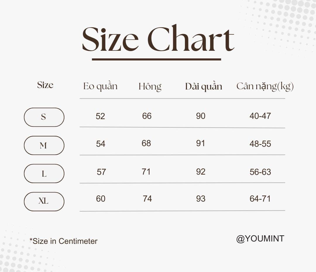 Mô tả Quần legging nữ cạp cao YOUMINT Gen bụng, nâng mông, co giãn 4 chiều - 9