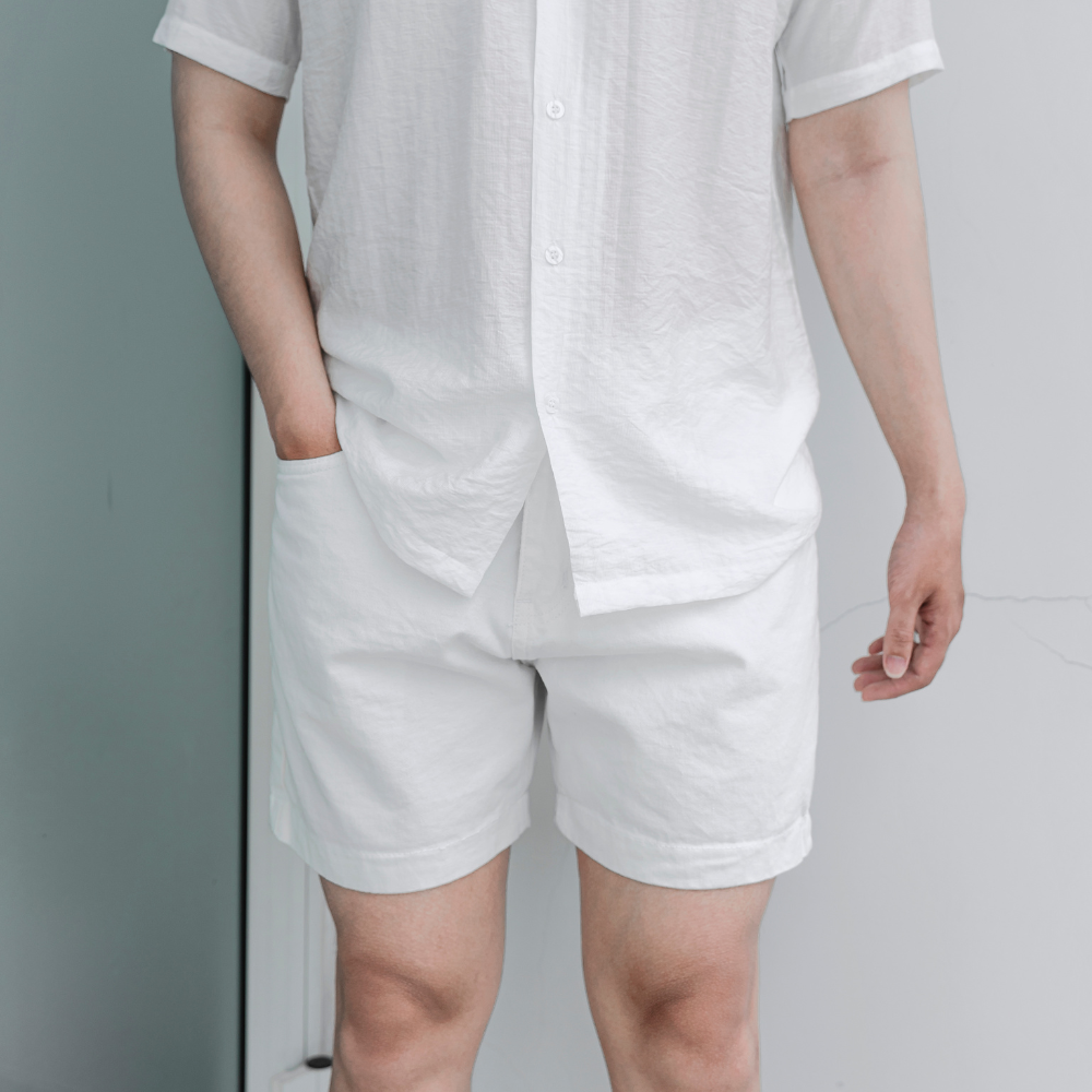 Mô tả Quần short kaki jean Cotton BAMIHOME, form regular fit thoải mái, thoáng mát QK09 - 2