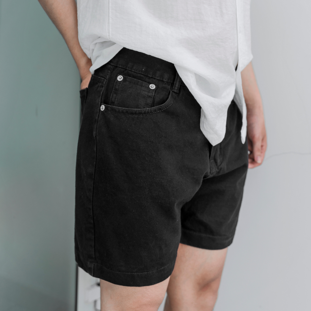 Mô tả Quần short kaki jean Cotton BAMIHOME, form regular fit thoải mái, thoáng mát QK09 - 3