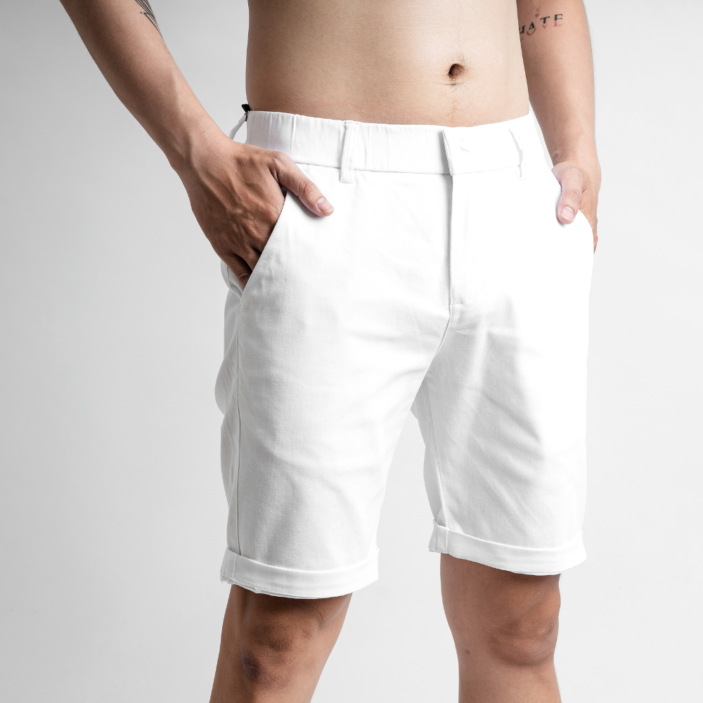 Mô tả Quần short kaki cao cấp BAMI HOME vải mềm mịn form thoải mái dễ phối đồ QK03A - 1