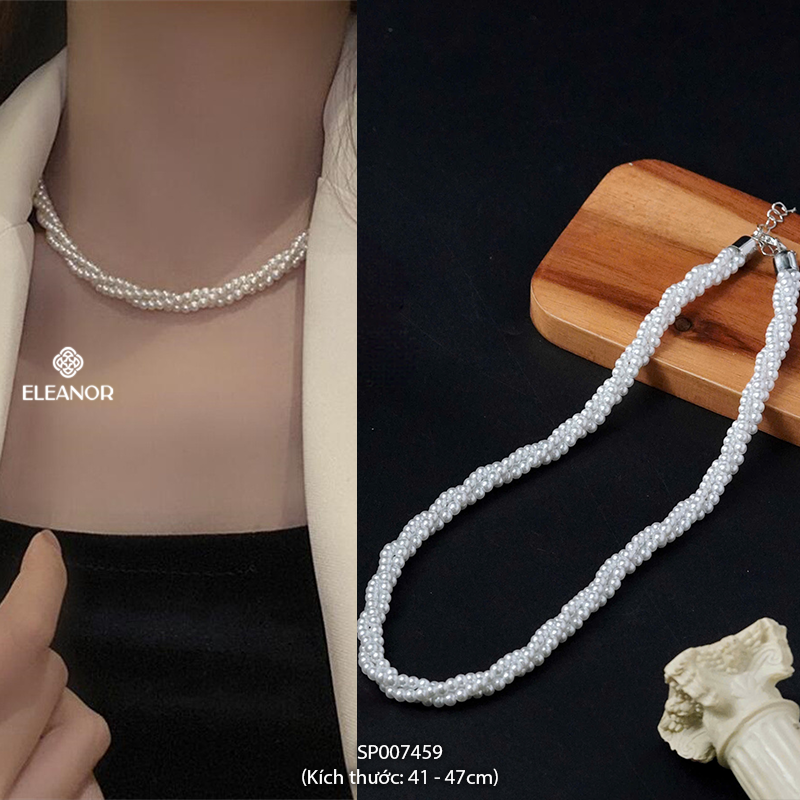 Mô tả Dây chuyền nữ Eleanor Accessories đa dạng kiểu dáng phụ kiện trang sức vòng cổ thời trang 3893 - 3