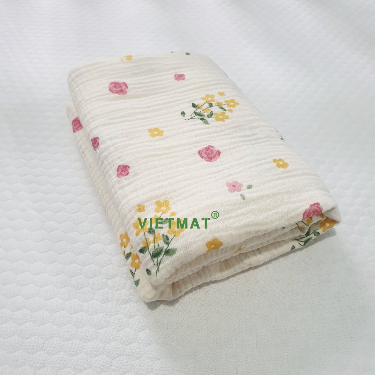 Mô tả Chăn đắp trẻ em vải muslin 100% cotton TILO mềm mịn ấm áp - 5