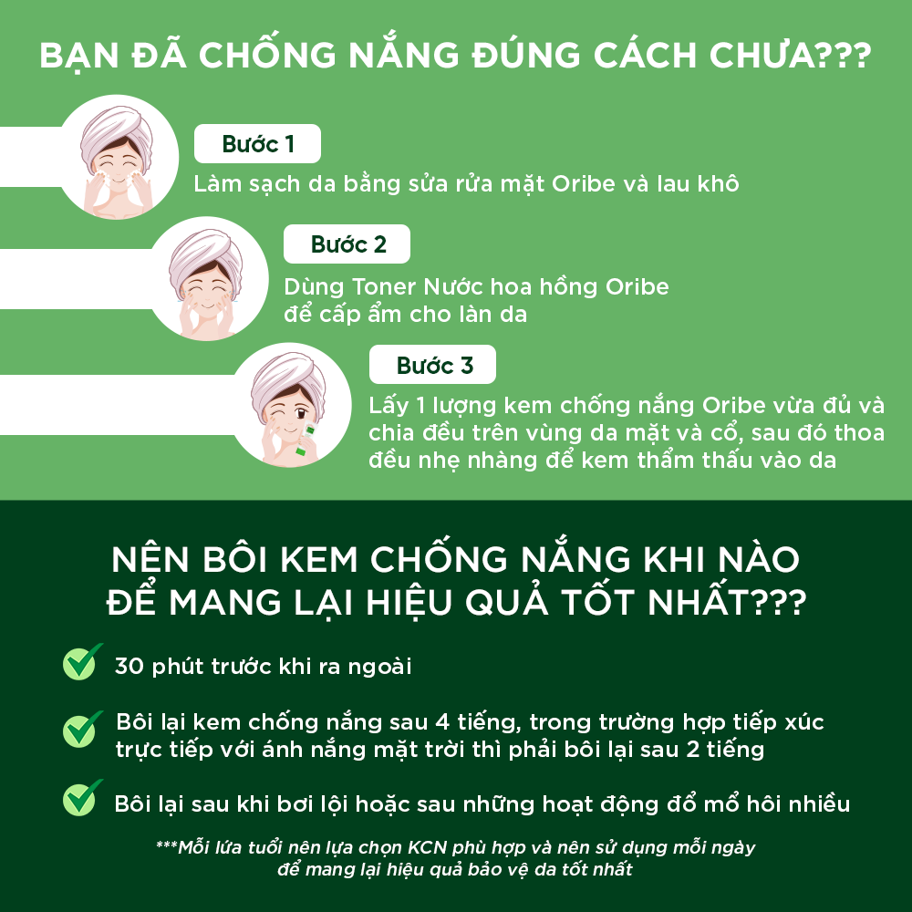 Mô tả Kem chống nắng nâng tone Oribe SPF 50+ PA++++ an toàn cho mọi loại da tuýp 30g - 6