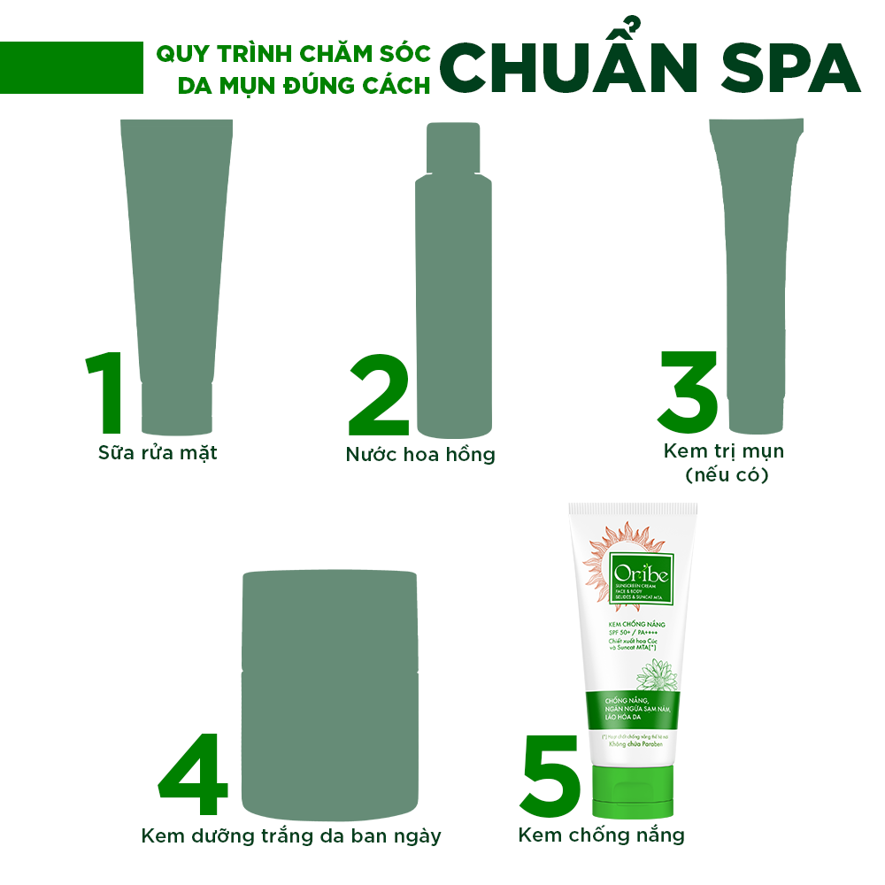 Mô tả Kem chống nắng nâng tone Oribe SPF 50+ PA++++ an toàn cho mọi loại da tuýp 30g - 7