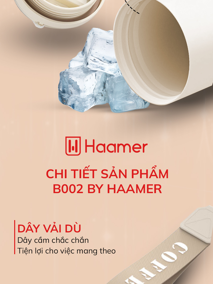 Cốc Giữ Nhiệt Haamer Inox 316 An Toàn Thực Phẩm, Ly Giữ Nhiệt 8 - 12h ...
