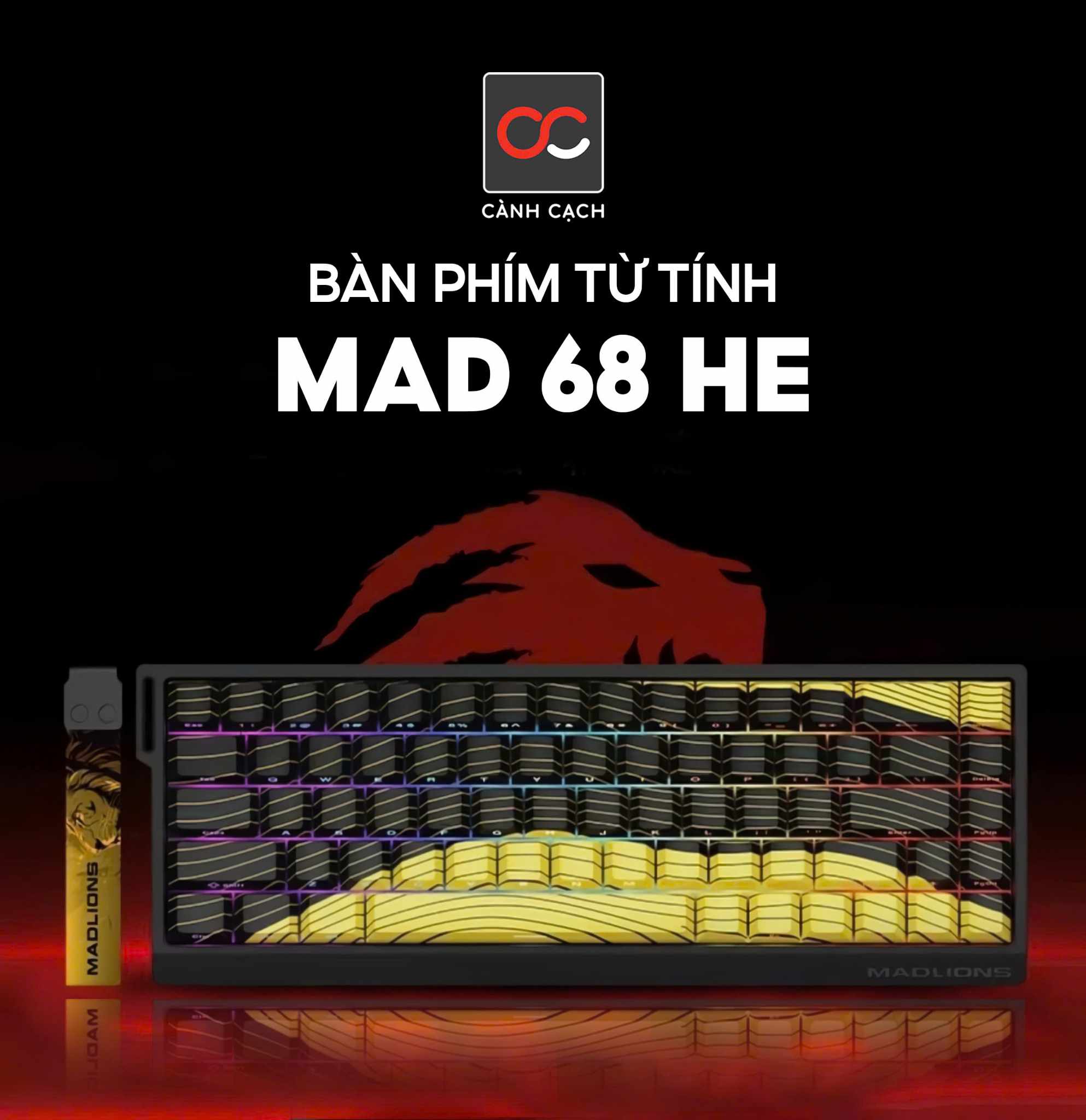 Bàn Phím Rappid Trigger Mad 60 & Mad 68 HE Led RGB | Shopee Việt Nam