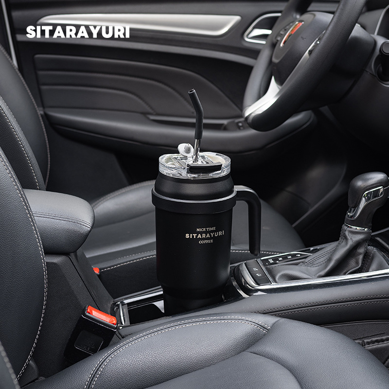 Mô tả Cốc giữ nhiệt nam nữ LEVIKA dung tích lớn 1400ML có tay cầm - 3