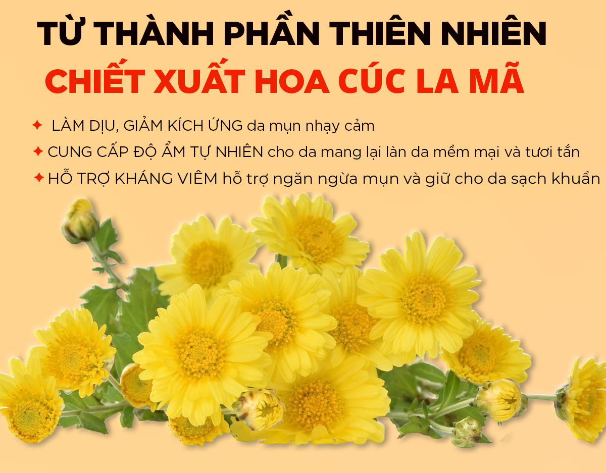 Mô tả Serum Cam, Làm Dịu Da mụn, Phục hồi, Hỗ Trợ Giảm Mụn, Mờ Thâm - G.G.G Wonder Glow Healing Serum 40ml - 5