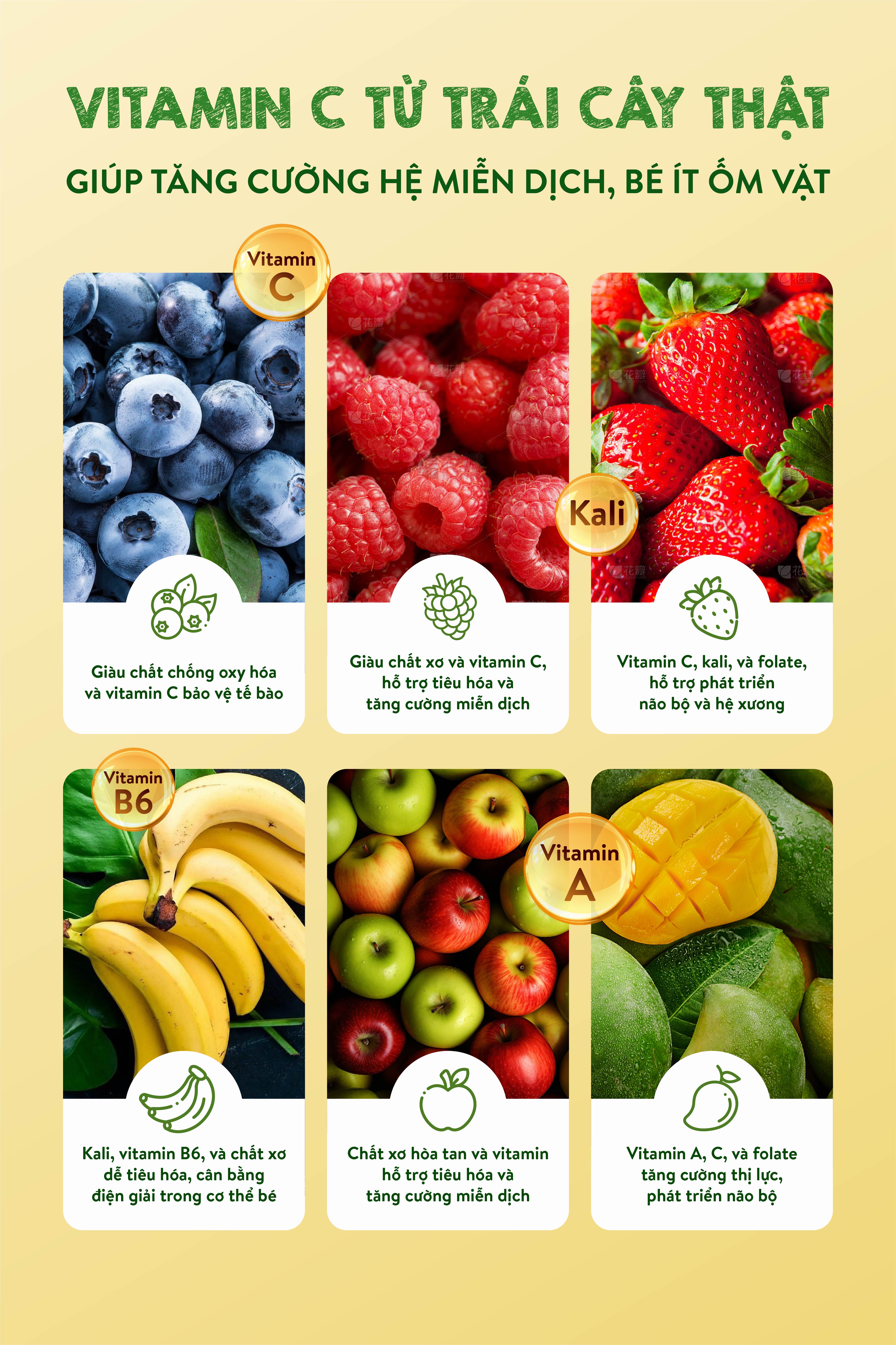 Mô tả Bánh ăn dặm Mămmy vị trái cây giàu vitamin và chất xơ thiết kế chống hóc, dạng que ngắn cho bé từ 6 tháng - 4