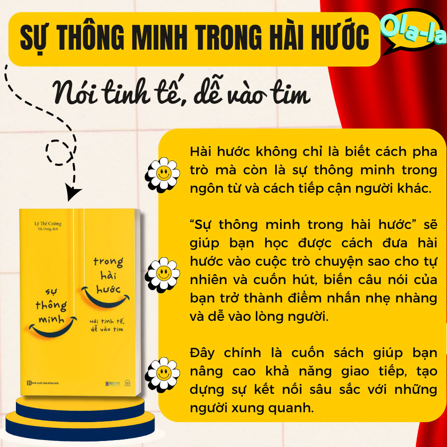 Mô tả Combo Sách Giao Tiếp: Nghệ Thuật Pha Trò Dí Dỏm Và Sự Thông Minh Trong Hài Hước - Bizbooks - 3