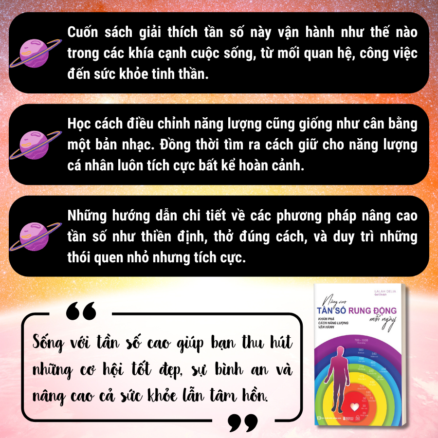 Mô tả Combo Sách Tần Số: Bản Đồ Về Ý Thức Và Nâng Cao Tần Số Rung Động Mỗi Ngày - Bizbooks - 4