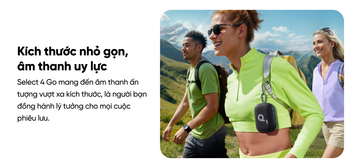 Mô tả Loa bluetooth soundcore Select 4 Go | Pin 20 giờ | Kháng bụi, nước IP67 - 4