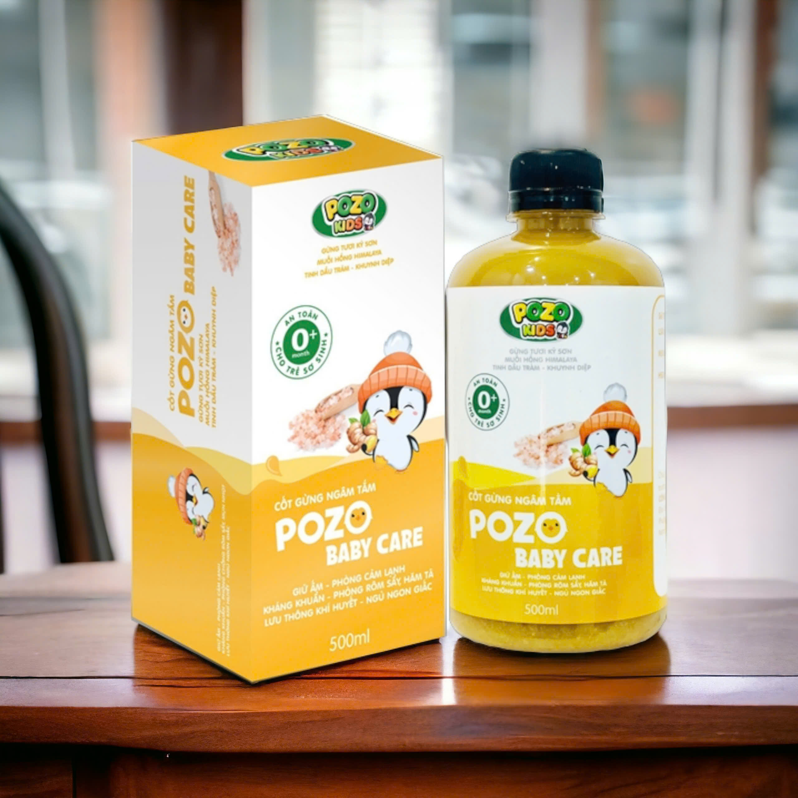 Mô tả Nước Cốt Gừng Và Sáp Giữ Ấm Pozokids Hỗ Trợ Trẻ Ngủ Ngon Giấc, Giữ Ấm, Phòng Cảm Lạnh, Cảm CúmN DATE MỚI - 2