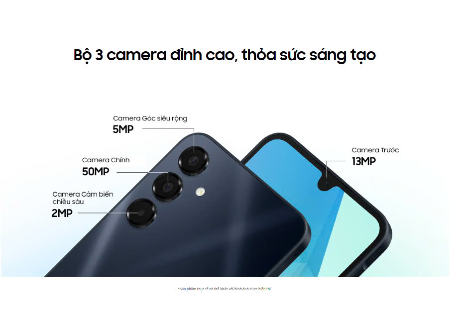 Mô tả Điện thoại Samsung Galaxy A16 5G Ram 8GB | 128GB, Màn hình 6.7" - Chip MediaTek Dimensity 6300 - 5000 mAh | BH 24 tháng - 8