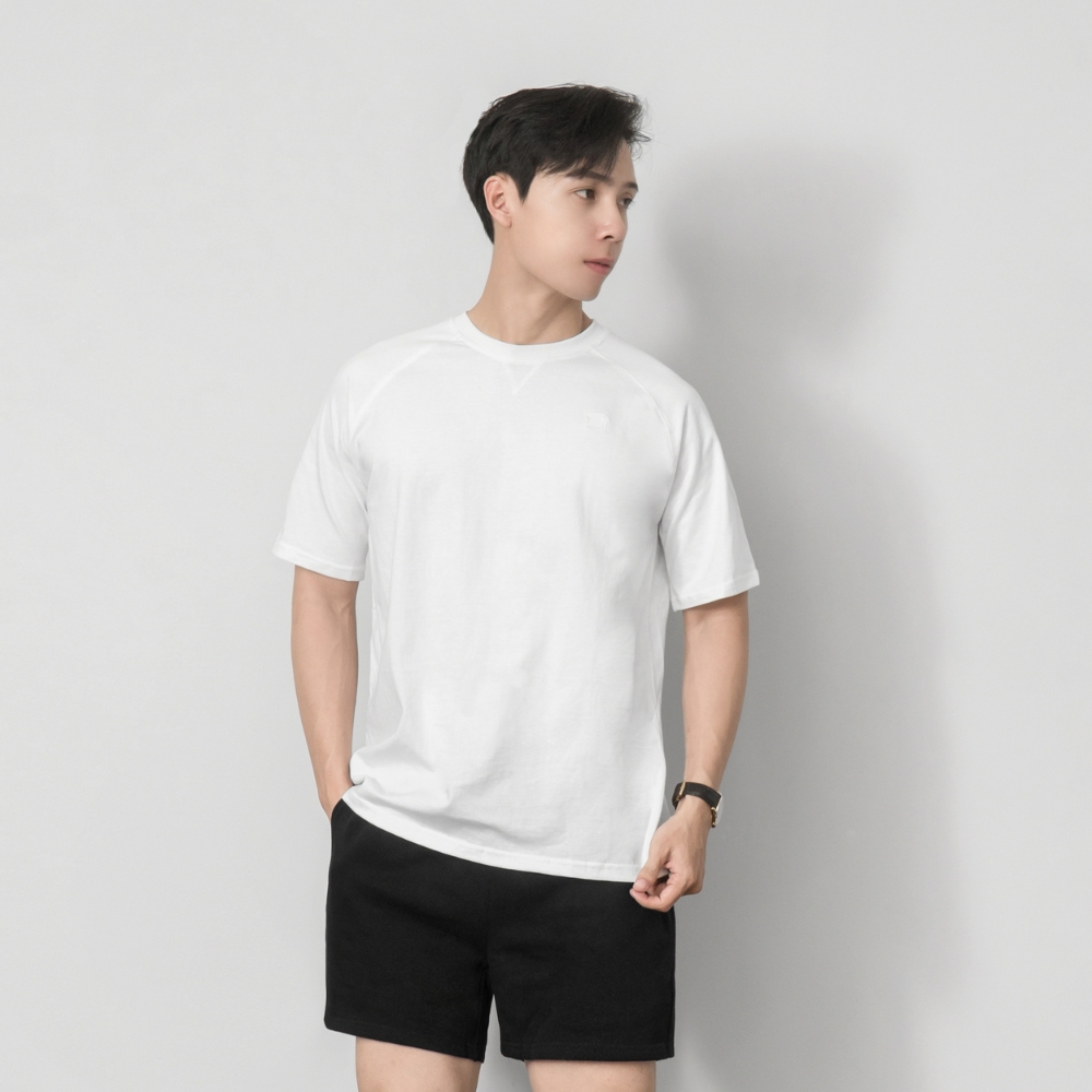 Mô tả Áo thun raglan cổ tròn BAMI HOME form rộng oversize phong cách năng động dành cho nam nữ AUN04 - 2