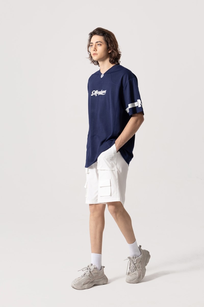 Quần short YaMe phối áo polo thanh lịch