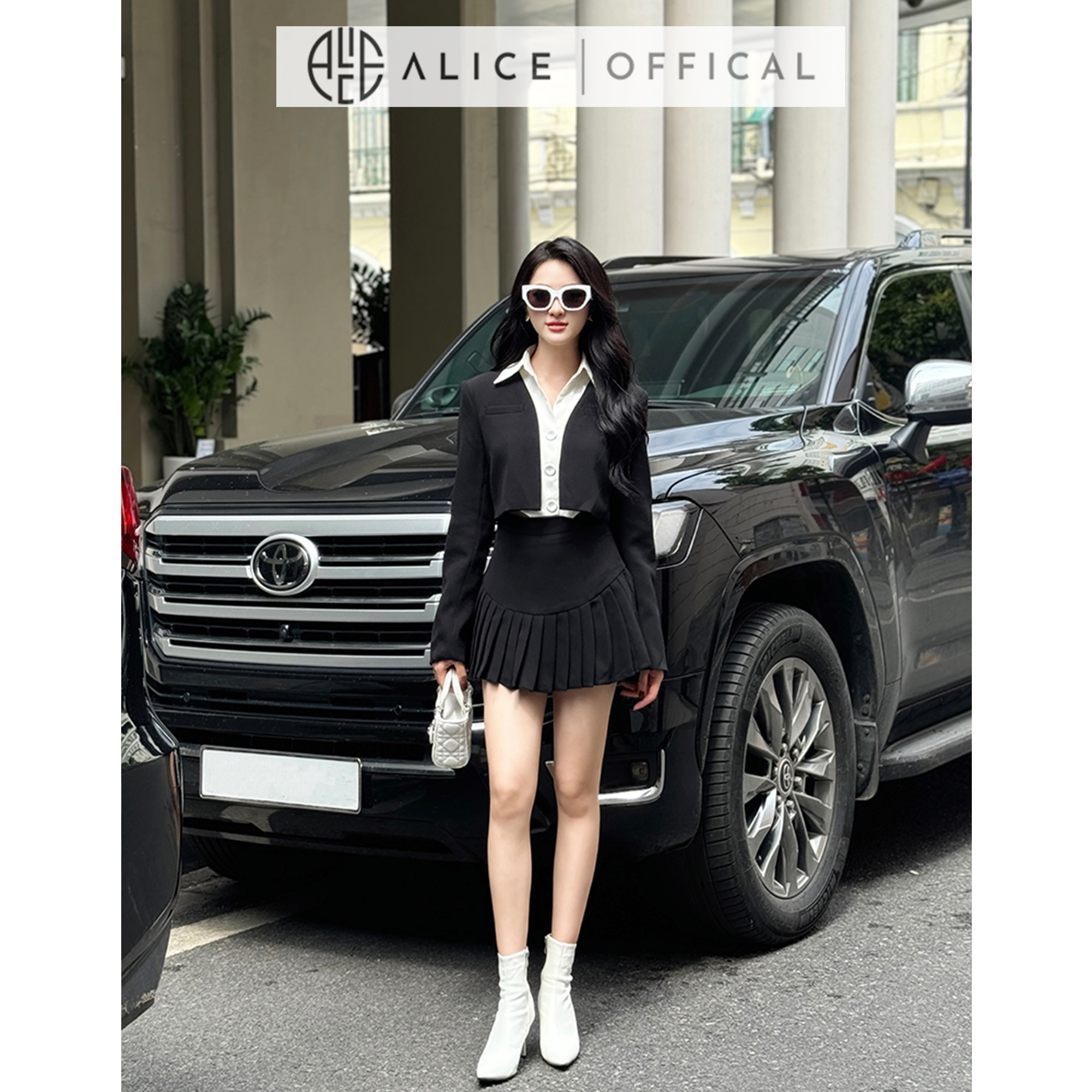 Áo Croptop Alice S758
