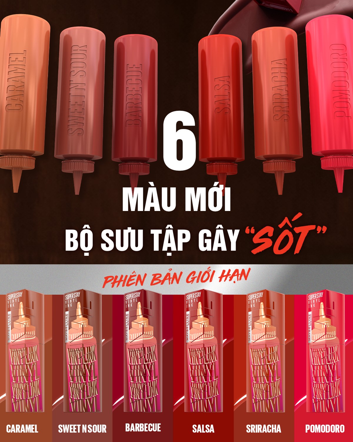 Mô tả Son Bóng Bền Màu Nhẹ Môi Superstay Vinyl Ink Maybelline New York 4.2ml - 2