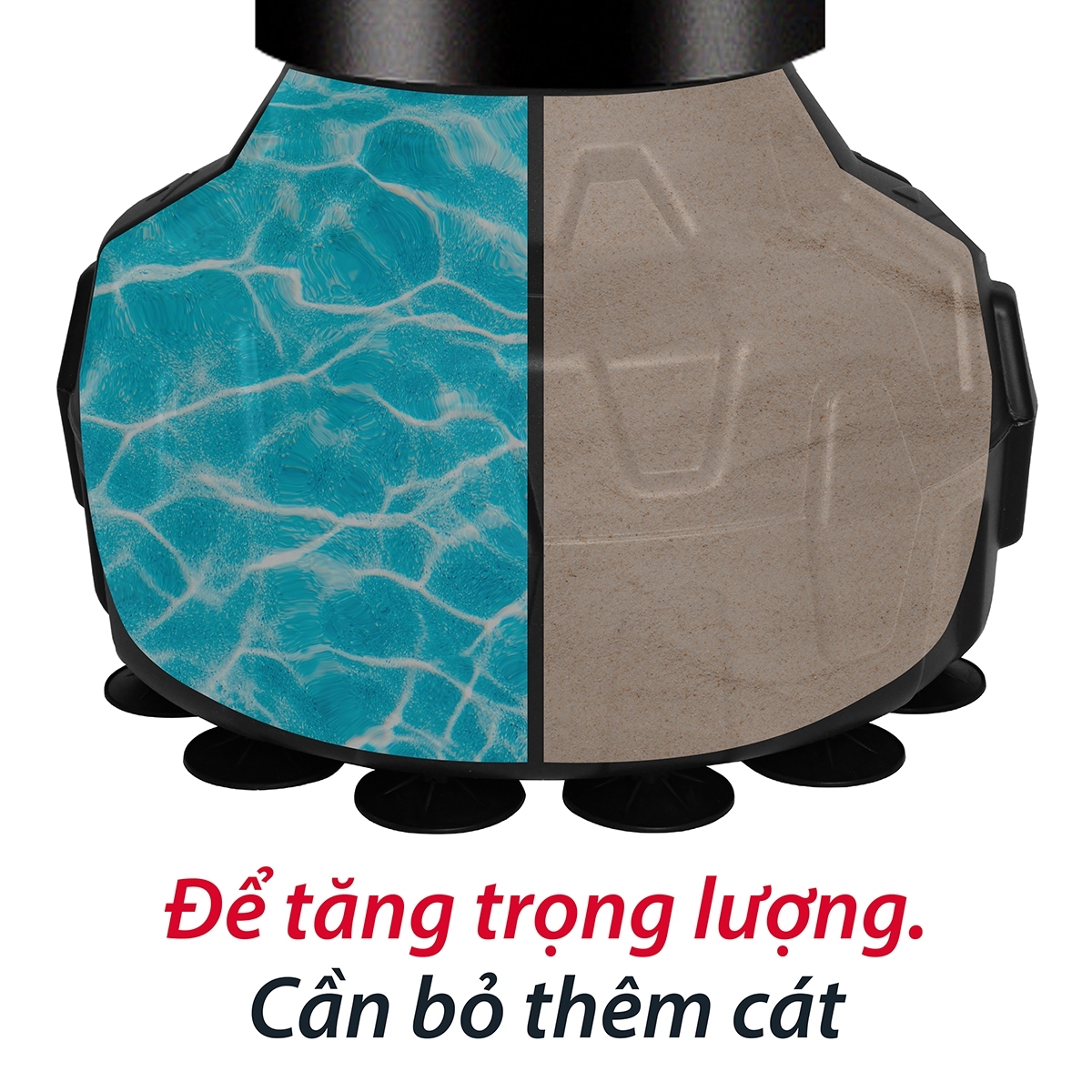 Mô tả BG -Trụ đấm bốc BOXING PILE - Bao cát đấm bốc dành cho người lớn trẻ em - Trụ đấm tập võ tại nhà - 3