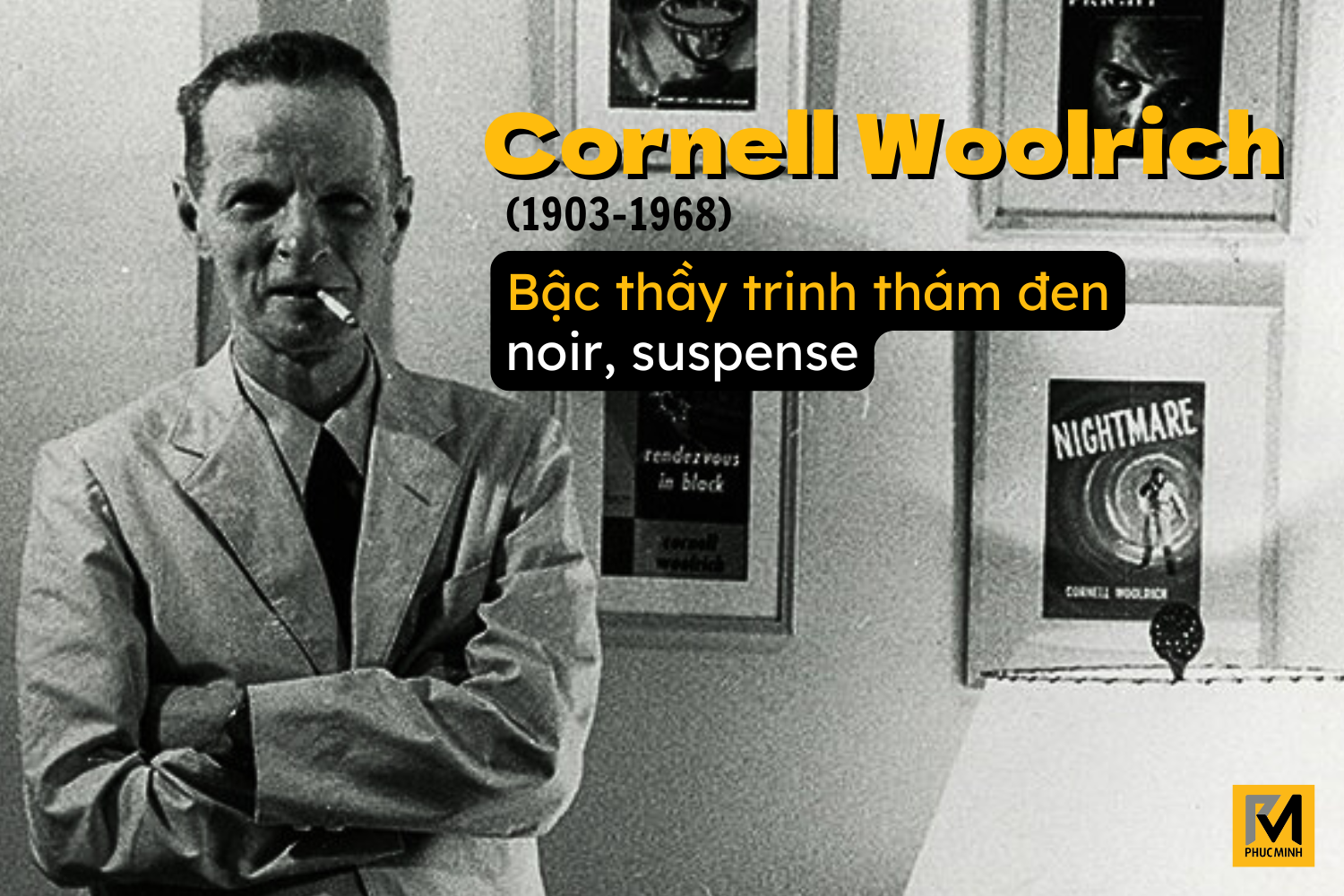 Mô tả Sách Tiểu Thuyết Trinh Thám - Theo Em Vào Bóng Đêm (Cornell Woolrich) - 1