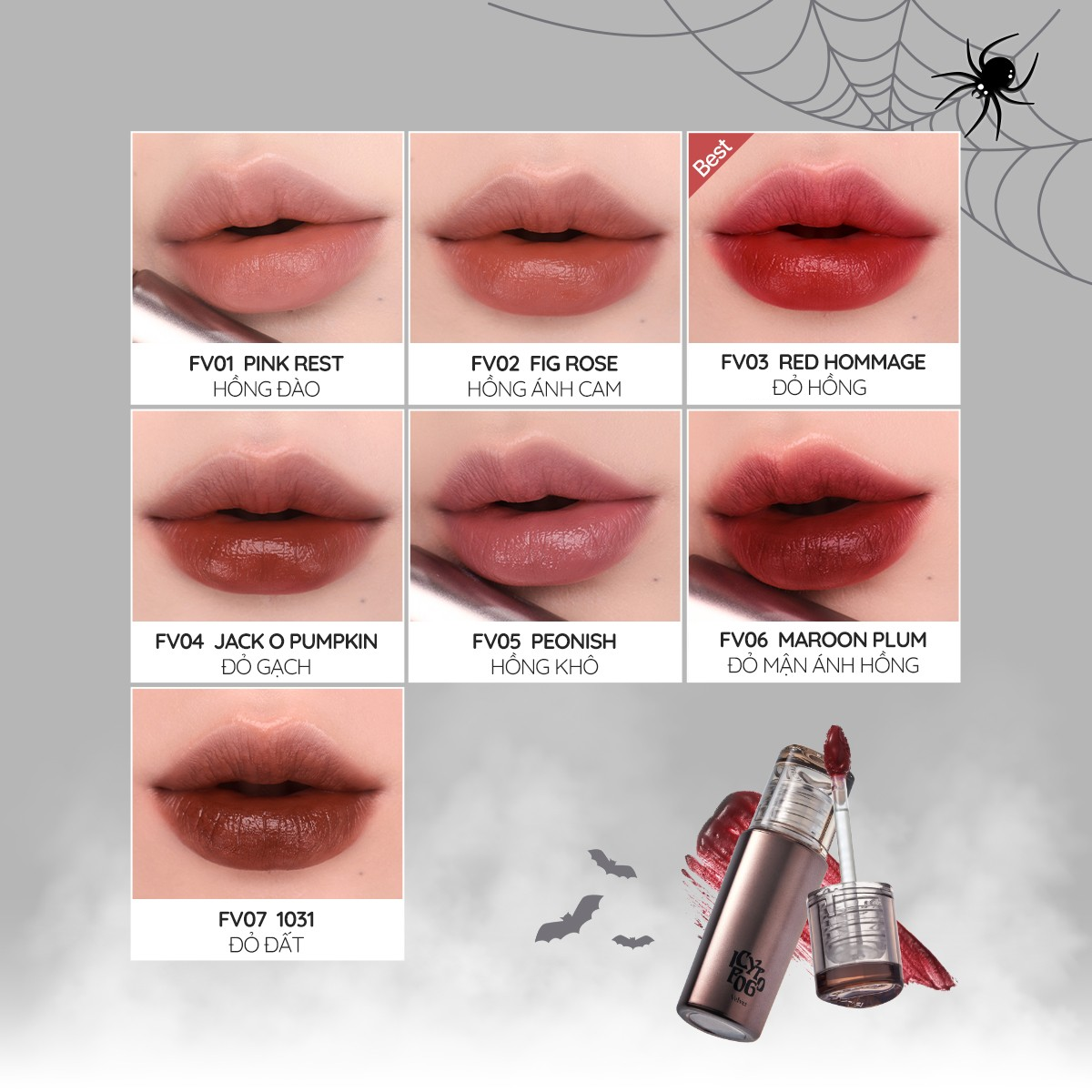 Mô tả Son Kem Black Rouge Icy To Fog Velvet Tint 39.6g - 4